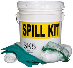 PRO-SAFE - Oil Only Spill Kit - 5 Gal Pail - Benchmark Tooling