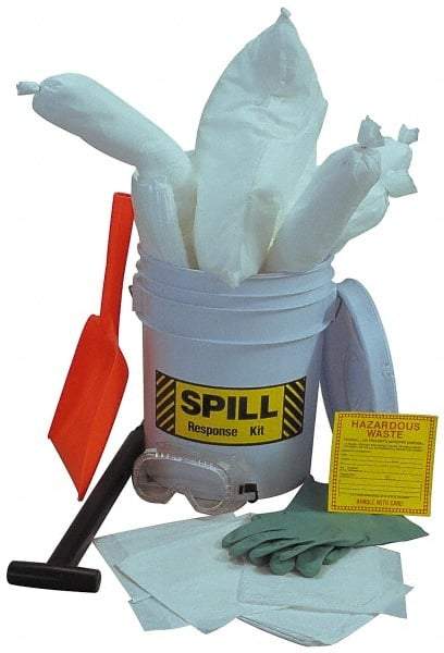 PRO-SAFE - Universal Spill Kit - 5 Gal Polypropylene Pail - Benchmark Tooling