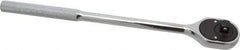 Proto - 3/8" Drive Pear Head Ratchet - Chrome Finish, 11" OAL, 24 Gear Teeth, Standard Head - Benchmark Tooling