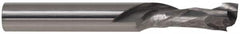 Onsrud - 1/2" Cutting Diam x 1-1/8" Length of Cut, 1 Flute, Compression Spiral Router Bit - Uncoated, Right Hand Cut, Solid Carbide, 3" OAL x 1/2" Shank Diam, Single Edge, 30° Helix Angle - Benchmark Tooling