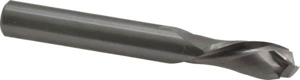 Onsrud - 3/8" Cutting Diam x 7/8" Length of Cut, 2 Flute, Compression Spiral Router Bit - Uncoated, Right Hand Cut, Solid Carbide, 3" OAL x 3/8" Shank Diam, Double Edge, 30° Helix Angle - Benchmark Tooling