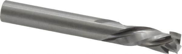 Onsrud - 3/8" Cutting Diam x 7/8" Length of Cut, 3 Flute, Compression Spiral Router Bit - Uncoated, Right Hand Cut, Solid Carbide, 3" OAL x 3/8" Shank Diam, Three Edge - Benchmark Tooling