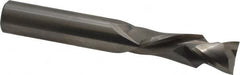 Onsrud - 1/2" Cutting Diam x 1-3/8" Length of Cut, 2 Flute, Compression Spiral Router Bit - Uncoated, Right Hand Cut, Solid Carbide, 3-1/2" OAL x 1/2" Shank Diam, Double Edge, 30° Helix Angle - Benchmark Tooling