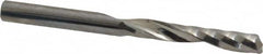 Onsrud - 1/4" Cutting Diam x 1-1/2" Length of Cut, 1 Flute, Upcut Spiral Router Bit - Uncoated, Right Hand Cut, Solid Carbide, 3" OAL x 1/4" Shank Diam, Single Edge - Benchmark Tooling