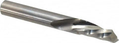 Onsrud - 3/8" Cutting Diam x 3/4" Length of Cut, 1 Flute, Downcut Spiral Router Bit - Uncoated, Right Hand Cut, Solid Carbide, 3" OAL x 3/8" Shank Diam, Single Edge, 21° Helix Angle - Benchmark Tooling