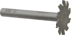 Onsrud - 2" Diam x 0.095" Blade Thickness, 10 Tooth Slitting and Slotting Saw - Shank Connection, Right Hand, Uncoated, Carbide-Tipped, -5° Rake - Benchmark Tooling