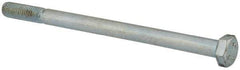 Value Collection - M8x1.25mm Metric Coarse, 120mm Length Under Head Hex Head Cap Screw - Partially Threaded, Grade 8.8 Steel, Zinc-Plated Finish, 13mm Hex - Benchmark Tooling
