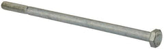 Value Collection - M8x1.25mm Metric Coarse, 160mm Length Under Head Hex Head Cap Screw - Partially Threaded, Grade 8.8 Steel, Zinc-Plated Finish, 13mm Hex - Benchmark Tooling