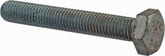 Value Collection - M10x1.50mm Metric Coarse, 70mm Length Under Head Hex Head Cap Screw - Fully Threaded, Grade 8.8 Steel, Zinc-Plated Finish, 17mm Hex - Benchmark Tooling
