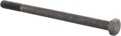 Value Collection - M12x1.75mm Metric Coarse, 180mm Length Under Head Hex Head Cap Screw - Partially Threaded, Grade 10.9 Steel, Uncoated, 19mm Hex - Benchmark Tooling