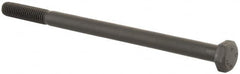 Value Collection - M8x1.25mm Metric Coarse, 130mm Length Under Head Hex Head Cap Screw - Partially Threaded, Grade 10.9 Steel, Uncoated, 13mm Hex - Benchmark Tooling