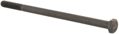 Value Collection - M8x1.25mm Metric Coarse, 140mm Length Under Head Hex Head Cap Screw - Partially Threaded, Grade 10.9 Steel, Uncoated, 13mm Hex - Benchmark Tooling