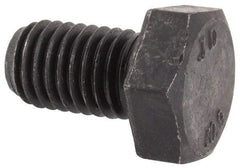 Value Collection - M12x1.75mm Metric Coarse, 20mm Length Under Head Hex Head Cap Screw - Fully Threaded, Grade 10.9 Steel, Uncoated, 19mm Hex - Benchmark Tooling