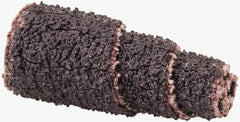 Merit Abrasives - 1" Long x 3/8" Diam, Aluminum Oxide, Full Taper Cartridge Roll - 50 Grit, 1/8" Pilot Hole Diam, Coarse Grade - Benchmark Tooling