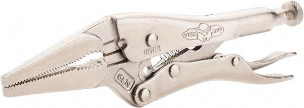 Irwin - 6" OAL Standard Jaw Locking Pliers - 2-1/4" Jaw Opening, Standard Handle - Benchmark Tooling