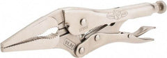 Irwin - 9" OAL Standard Jaw Locking Pliers - 2-7/8" Jaw Opening, Standard Handle - Benchmark Tooling