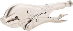 Irwin - 7" OAL Straight Jaw Locking Pliers - 1-1/8" Jaw Opening, Standard Handle - Benchmark Tooling