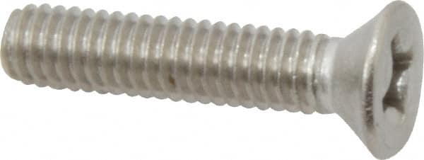 Value Collection - 5/16-18 UNC, 1-1/2" OAL Phillips Drive Machine Screw - Flat Head, Grade 316 Stainless Steel, Uncoated, Without Washer - Benchmark Tooling