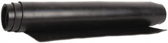 Made in USA - 36" Wide, 1/16" Thick, Buna-N Rubber Foam Sheet - 35 to 45 Durometer, Black, -40 to 212°F, 1,500 psi Tensile Strength, Cut-to-Length - Benchmark Tooling