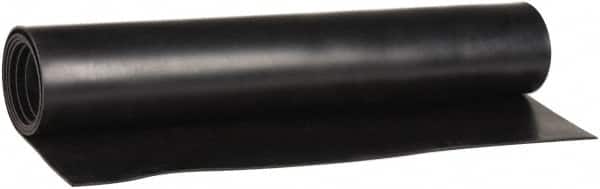 Made in USA - 36" Wide, 1/8" Thick, Buna-N Rubber Foam Sheet - 35 to 45 Durometer, Black, -40 to 212°F, 1,500 psi Tensile Strength, Cut-to-Length - Benchmark Tooling