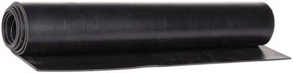 Made in USA - 36" Wide, 1/16" Thick, Buna-N Rubber Foam Sheet - 45 to 55 Durometer, Black, -40 to 212°F, 1,500 psi Tensile Strength, Cut-to-Length - Benchmark Tooling