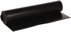Made in USA - 36" Wide, 0.093" Thick, Buna-N Rubber Foam Sheet - 45 to 55 Durometer, Black, -40 to 212°F, 1,500 psi Tensile Strength, Cut-to-Length - Benchmark Tooling