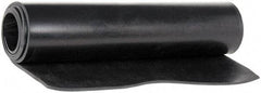 Made in USA - 36" Wide, 0.093" Thick, Buna-N Rubber Foam Sheet - 50 to 60 Durometer, Black, -40 to 212°F, 1,500 psi Tensile Strength, Cut-to-Length - Benchmark Tooling
