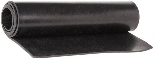Made in USA - 36" Wide, 3/16" Thick, Buna-N Rubber Foam Sheet - 65 to 75 Durometer, Black, -40 to 212°F, 1,500 psi Tensile Strength, Cut-to-Length - Benchmark Tooling