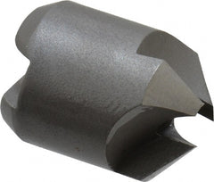 Made in USA - 3/8" Cutter Head Diam, 1/8" Pilot Hole Diam, High Speed Steel Reverse Countersink - Benchmark Tooling