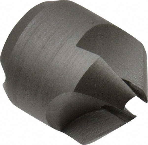 Made in USA - 7/16" Cutter Head Diam, 1/8" Pilot Hole Diam, High Speed Steel Reverse Countersink - Benchmark Tooling