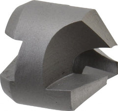 Made in USA - 1/2" Cutter Head Diam, 3/16" Pilot Hole Diam, High Speed Steel Reverse Countersink - Benchmark Tooling