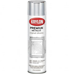 Krylon - Original Chrome, Gloss, Metallic Spray Paint - 8 oz Container - Benchmark Tooling