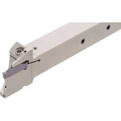 Indexable Grooving/Cut-Off Toolholders; Cutting Direction: Right Hand; Maximum Depth of Cut (mm): 12.50; Maximum Groove Width (mm): 2.49; Minimum Groove Width (mm): 1.50; Toolholder Style: JCTE; Tool Material: Steel; Insert Holding Method: Clamp; Compatib