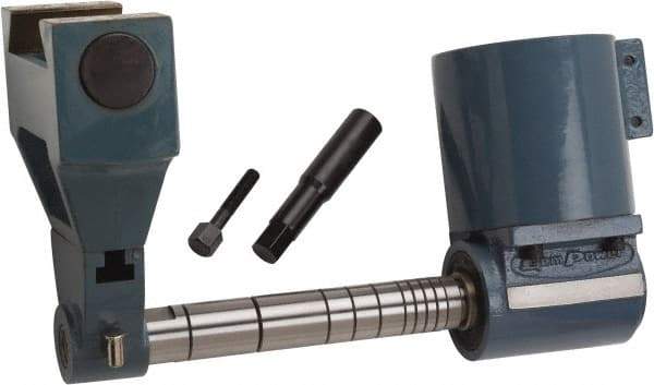 Vectrax - Right Angle Milling Head - R8 Spindle Taper, Compatible with GS 20 Series Manual Milling Machine, Includes 1 Inch Arbor, Arbor Support for NT40 Spindle, Horizontal Milling Attachment Including Right Angle Head and NT40 in - R8 out - Benchmark Tooling