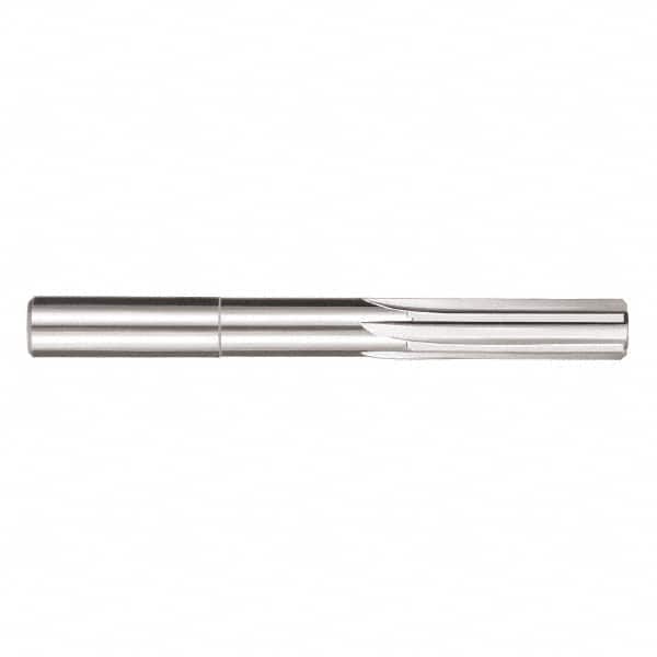 SGS - 11/32" Solid Carbide 6 Flute Chucking Reamer - Straight Flute, 11/32" Straight Shank, 3-1/2" OAL - Benchmark Tooling