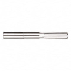 SGS - 9/32" Solid Carbide 6 Flute Chucking Reamer - Straight Flute, 9/32" Straight Shank, 3-1/4" OAL - Benchmark Tooling