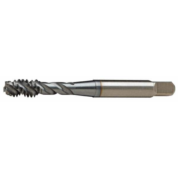 GTD - M6x1.00 Metric Coarse 3 Flute 6H Modified Bottoming Spiral Flute Tap - Benchmark Tooling