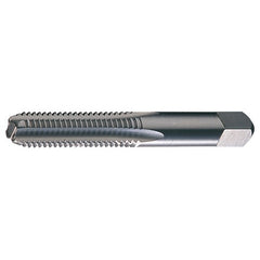 ‎7/16-20 UNF 4 Flute H5 HSS Standard Bottoming Chamfer General Purpose Hand Tap- Bright - Exact Industrial Supply