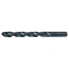 #12 RHS / RHC HSS 135 Degree Split Point Heavy Duty Jobber Length Drill - Steam Oxide - Benchmark Tooling