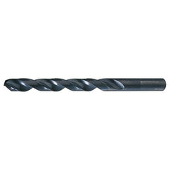 1/2 RHS / RHC HSS 135 Degree Split Point Heavy Duty Jobber Length Drill - Steam Oxide - Exact Industrial Supply