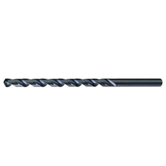 1/2″ RHS / RHC HSS 118 Degree Notched Point Extended Length Drill - Steam Oxide