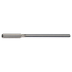 ‎1-3/8 STR / RHC HSS Straight Shank Straight Flute Reamer - Bright - Exact Industrial Supply