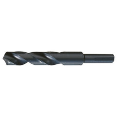 47/64 RHS / RHC HSS 118 Degree Split Point 1/2″ Reduced Shank Silver & Deming Drill - Steam Oxide - Exact Industrial Supply
