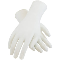 ‎100-333000/M CE Single Use Gloves - Nitrile - Textured Fingers - 5 mil. - Class 100 - 12 Inch - PF - Exact Industrial Supply