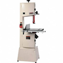 Jet - Vertical Bandsaws Drive Type: Step Pulley Throat Capacity (Inch): 13-1/2 - Benchmark Tooling