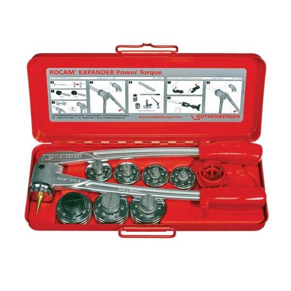 Rothenberger - Flaring Tools & Tube Expanders Type: Tube Expander Maximum Pipe Capacity (Inch): 1-1/8 - Benchmark Tooling