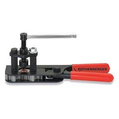 Rothenberger - Flaring Tools & Tube Expanders Type: 45 Flaring Tool Maximum Pipe Capacity (Inch): 3/16 - Benchmark Tooling