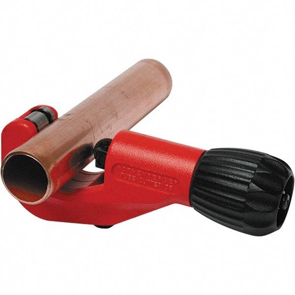 Rothenberger - 1/4" to 1-5/8" Pipe Capacity, Tube Cutter - Cuts Aluminum, Copper, 6-1/2" OAL - Benchmark Tooling