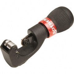 Rothenberger - 1/8" to 1-1/8" Pipe Capacity, Tube Cutter - Cuts Copper, 5" OAL - Benchmark Tooling