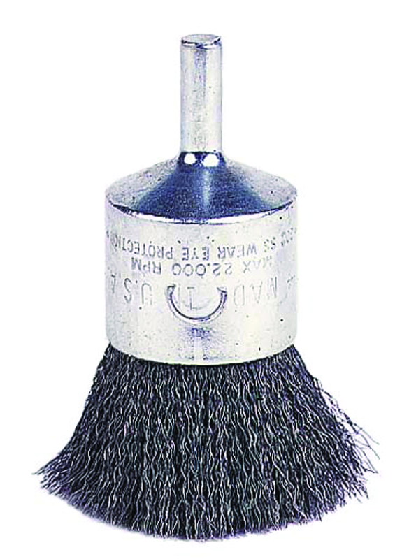 1'' Diameter - Steel Wire End Brush - Benchmark Tooling